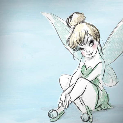 Disney Tinker Bell Sketch Art Surface Book 2 13.5in Skin